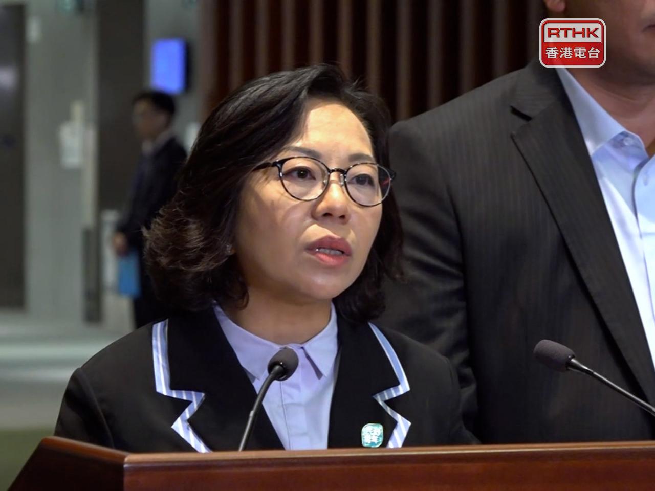 Alice Mak emphasises that district councillors have to live up to the public's expectations. File photo: RTHK