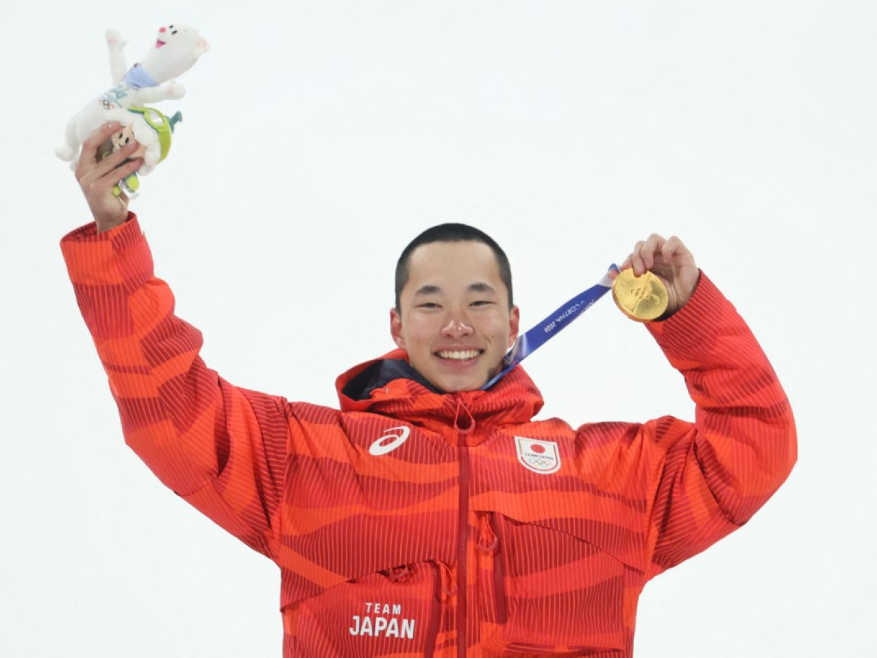 Kimura scored a total of 179.50 points to top the podium at Livigno Snow Park after posting an impressive 90.50 in his third and final run. Photo: AFP