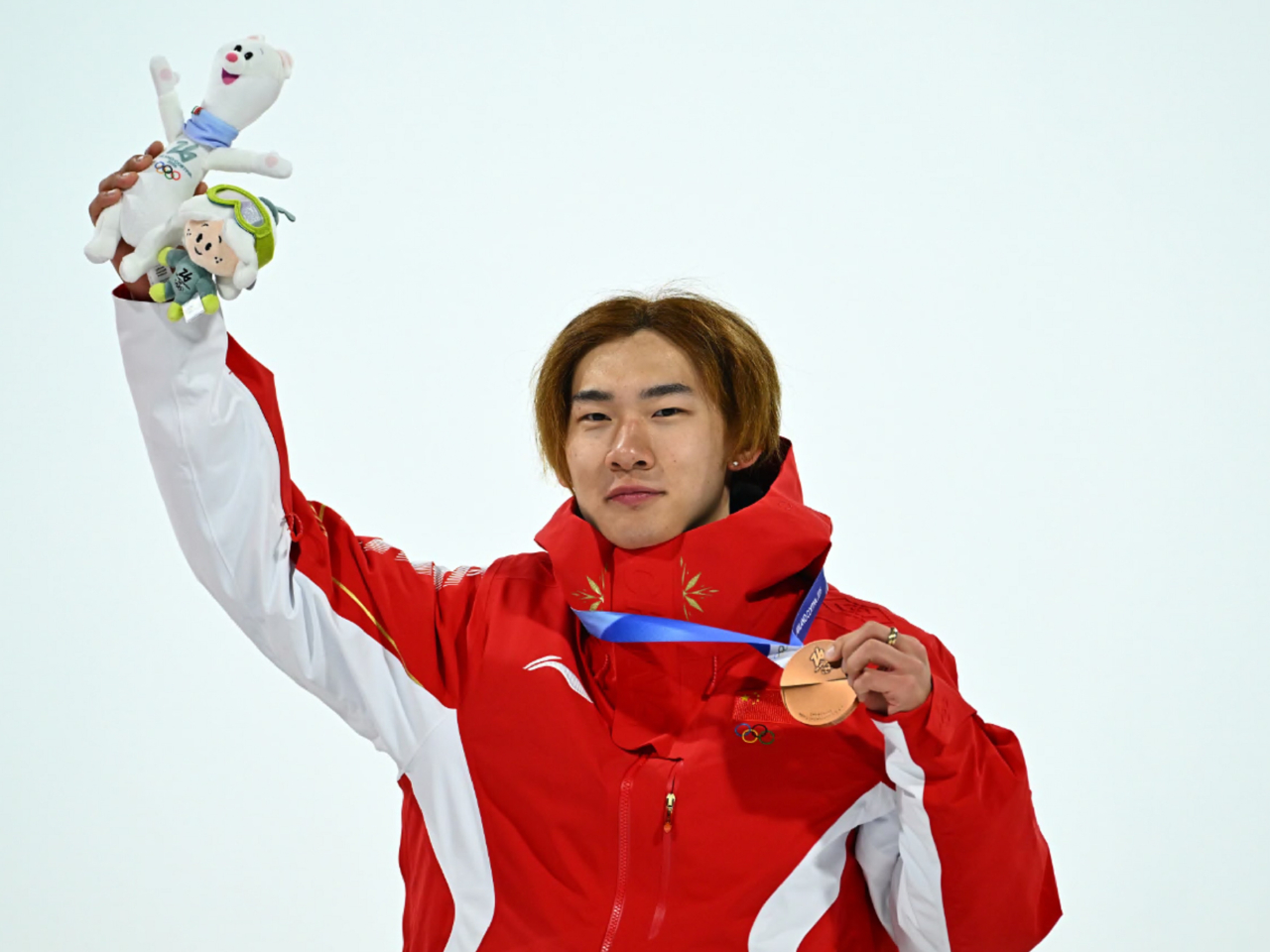 蘇翊鳴以總分168.50分奪得銅牌。（新華社）