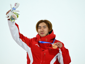 蘇翊鳴以總分168.50分奪得銅牌。（新華社）