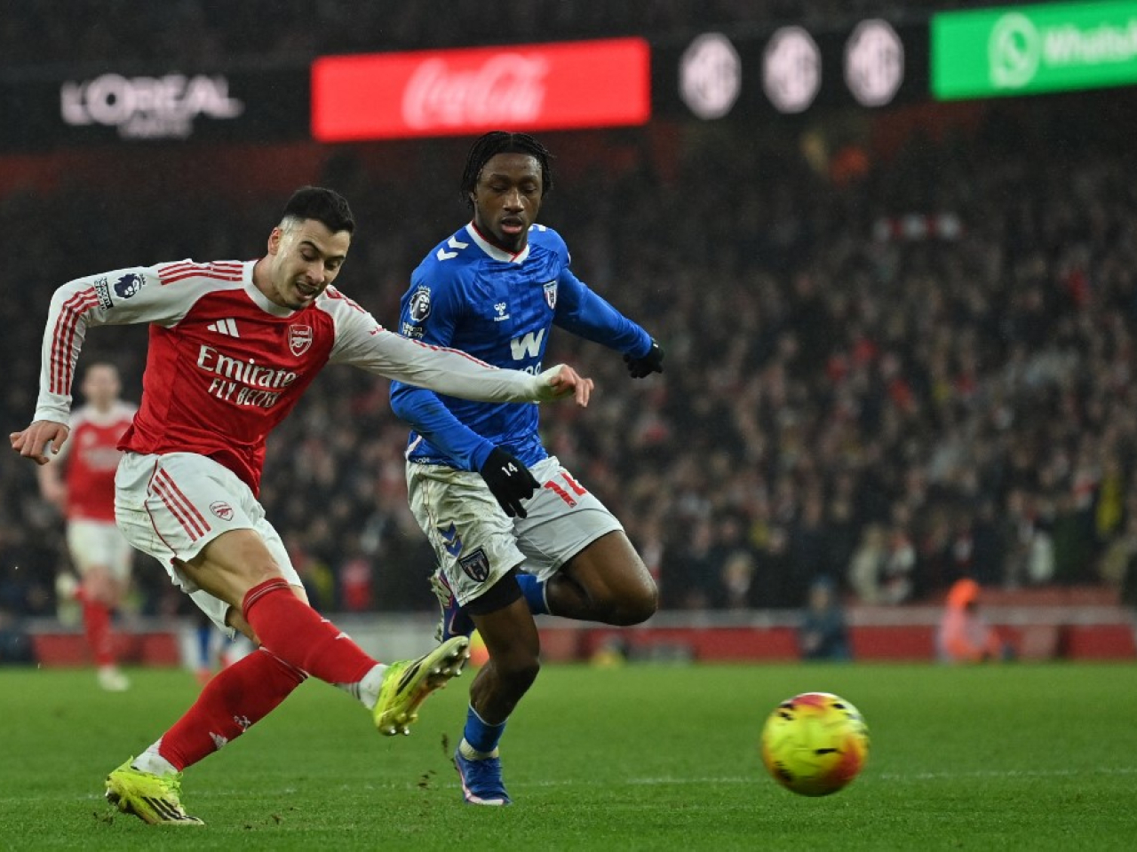 Arsenal were comfortable 3-0 winners over Sunderland. Photo: AFP