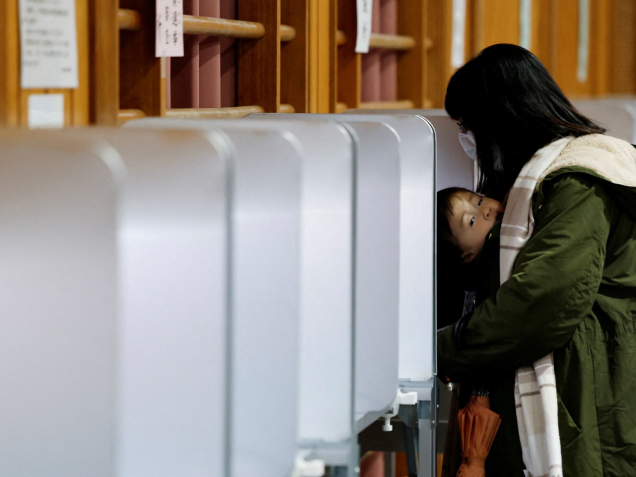 Exit polls show the Liberal Democratic Party will regain the parliamentary majority it lost in 2024. Photo: Reuters