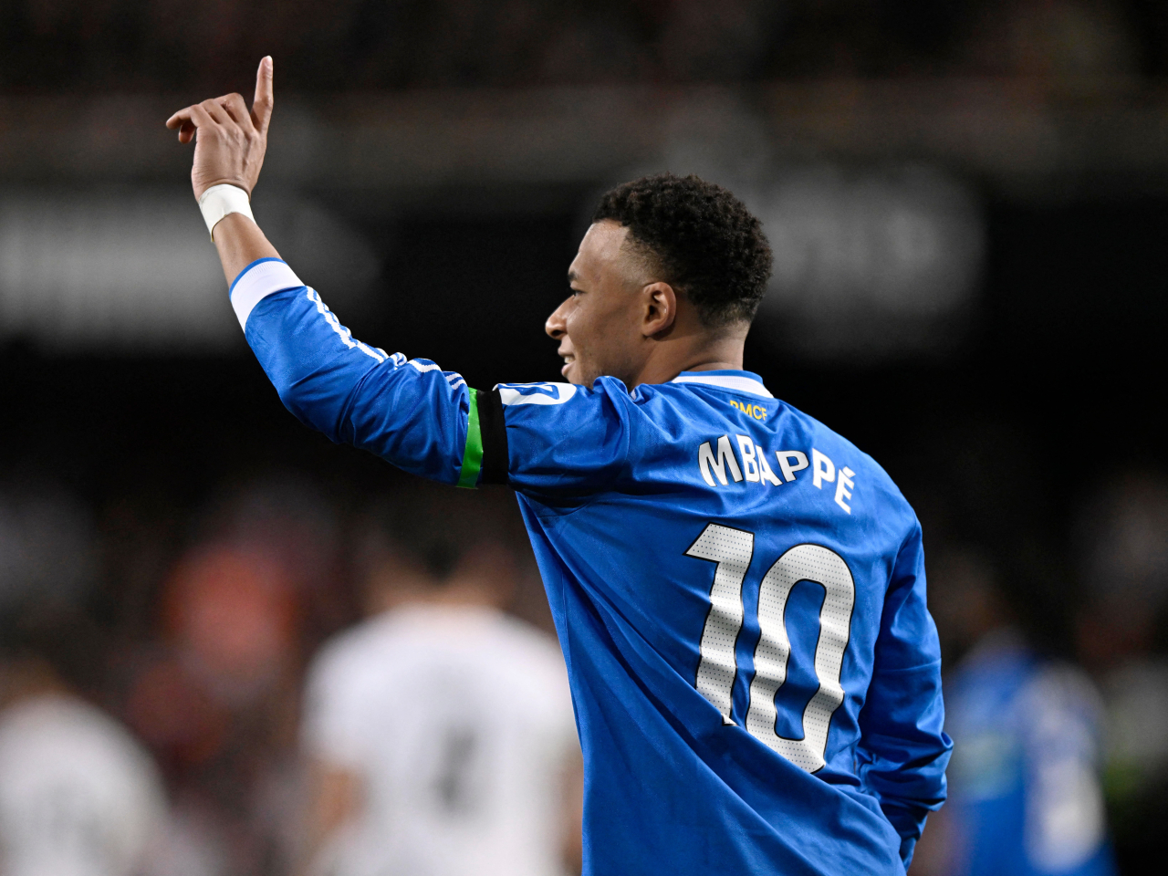 Mbappe struck late in the second half to ensure all three points for the visitors. Photo: Reuters