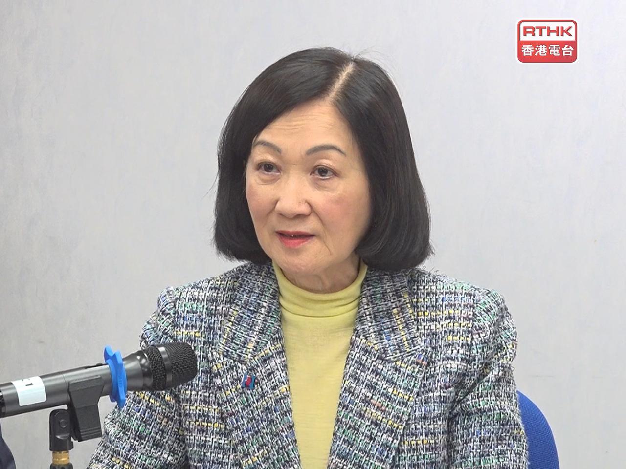 葉劉淑儀認為，這宗案件的判刑起了很大阻嚇及參考作用，向社會傳遞危害國家安全屬極為嚴重罪行的訊息。（港台圖片）