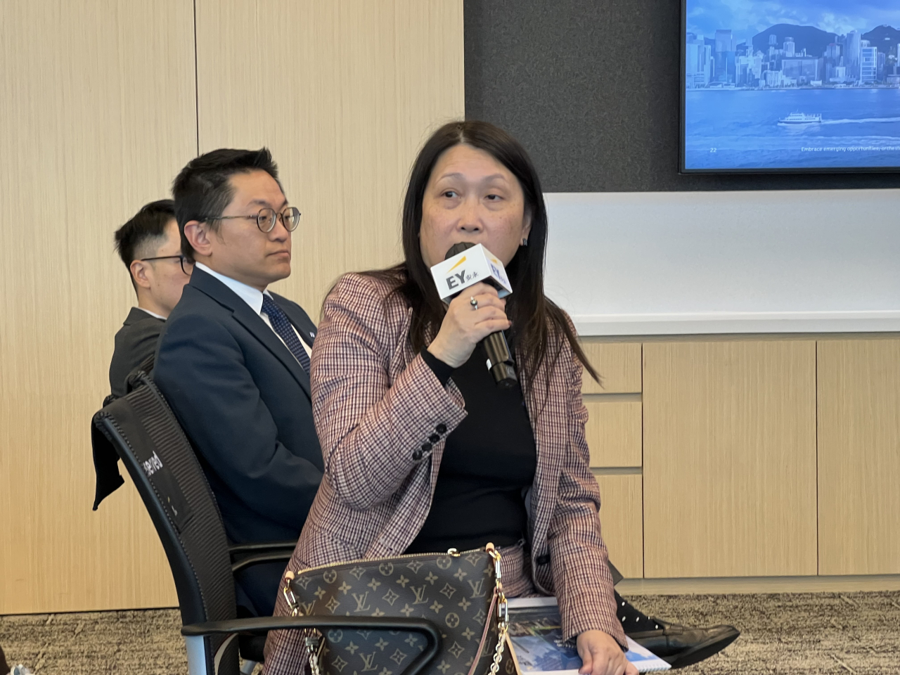 Jasmine Lee, EY's Hong Kong and Macau Managing Partner, says the government needs to pursue long-term growth. Photo: RTHK