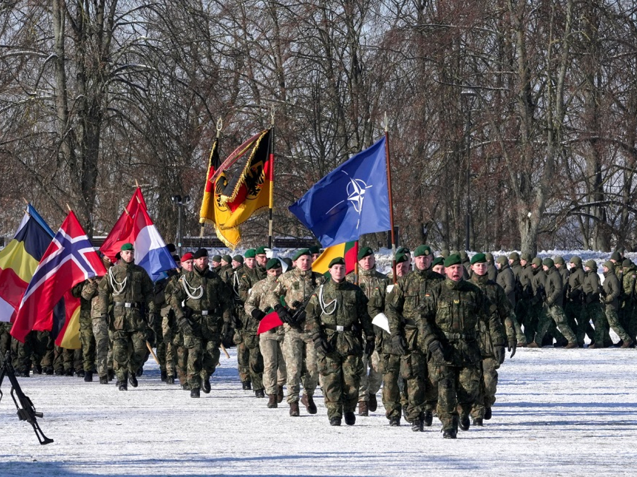 US Nato ambassador Matthew Whitaker insists the US is looking to strengthen the alliance by making Europe step up. File photo: Reuters