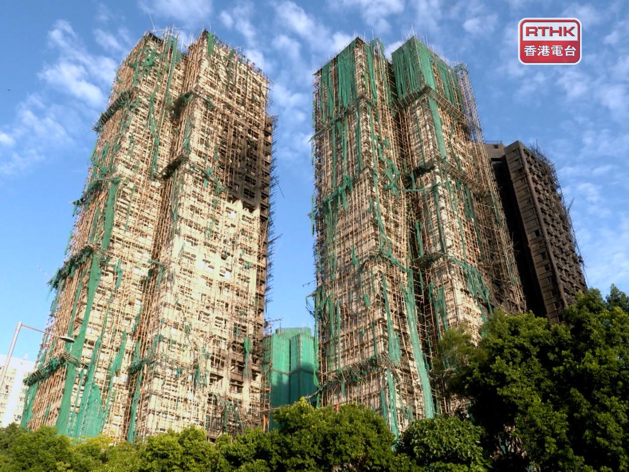 李家超稱政府馬不停蹄為宏福苑居住安排敲定方案。（港台圖片）