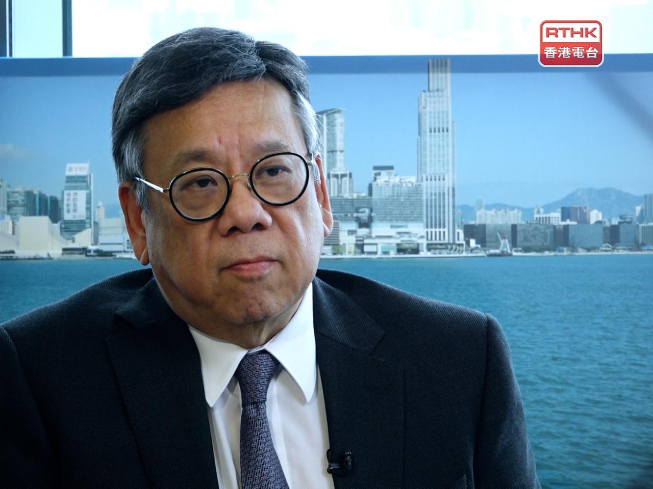 丘應樺下午啓程前往北京訪問，期間將拜會商務部。（港台圖片）