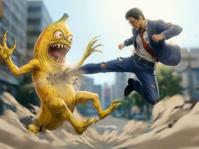 金管局公布全新防騙公眾教育計劃，首個宣傳項目運用人工智能製作全新防騙音樂短片，期望凝聚社會各界關注，合力打擊騙案。（金管局圖片）