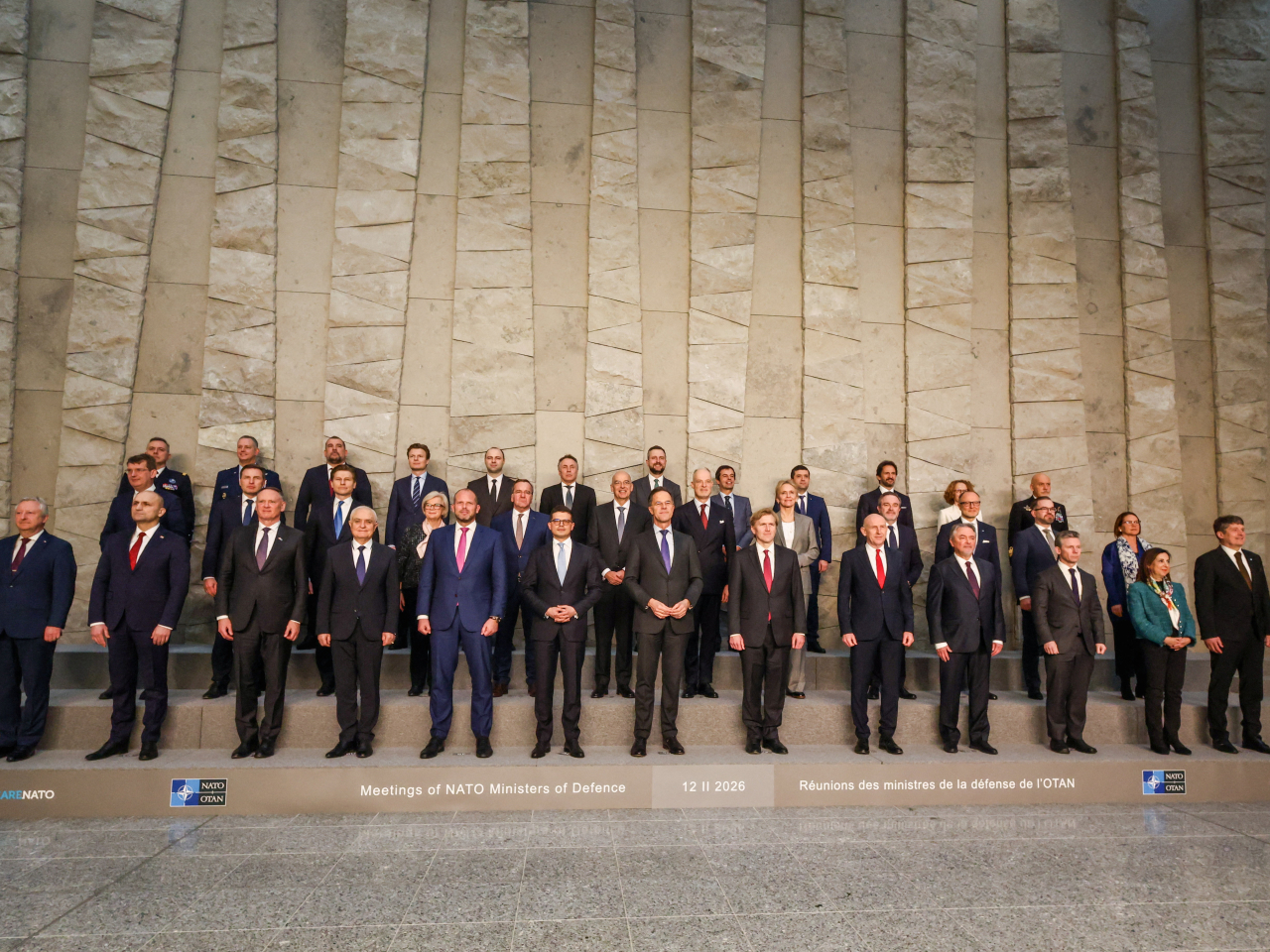 北約國防部長會議在比利時布魯塞爾召開。（路透社）