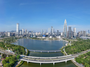 國家統計局表示，上月各線城市商品住宅銷售價格按月降幅總體收窄、按年下降。（新華社資料圖片）