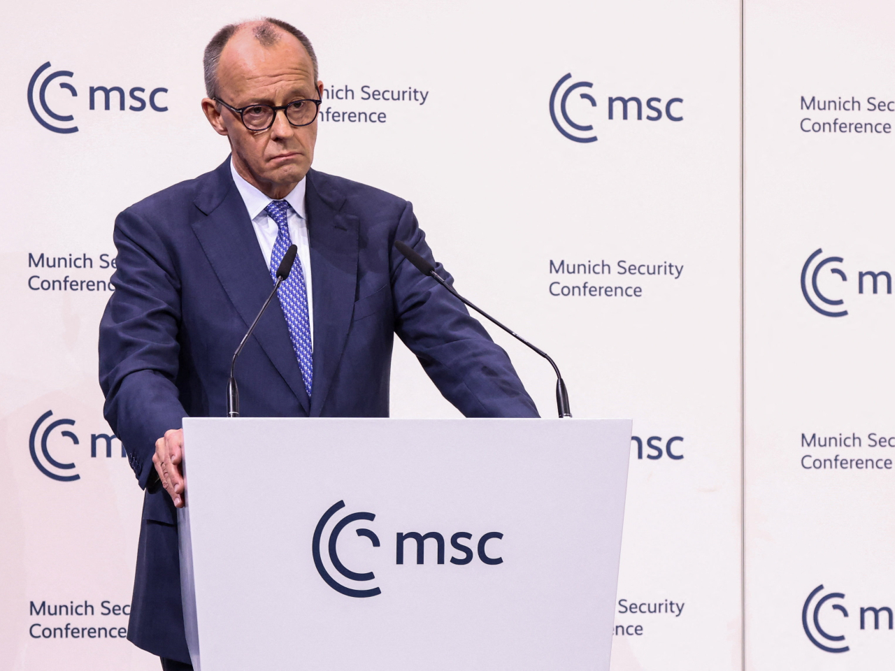 默茨呼籲華盛頓修復並重振跨大西洋的信任。（路透社）