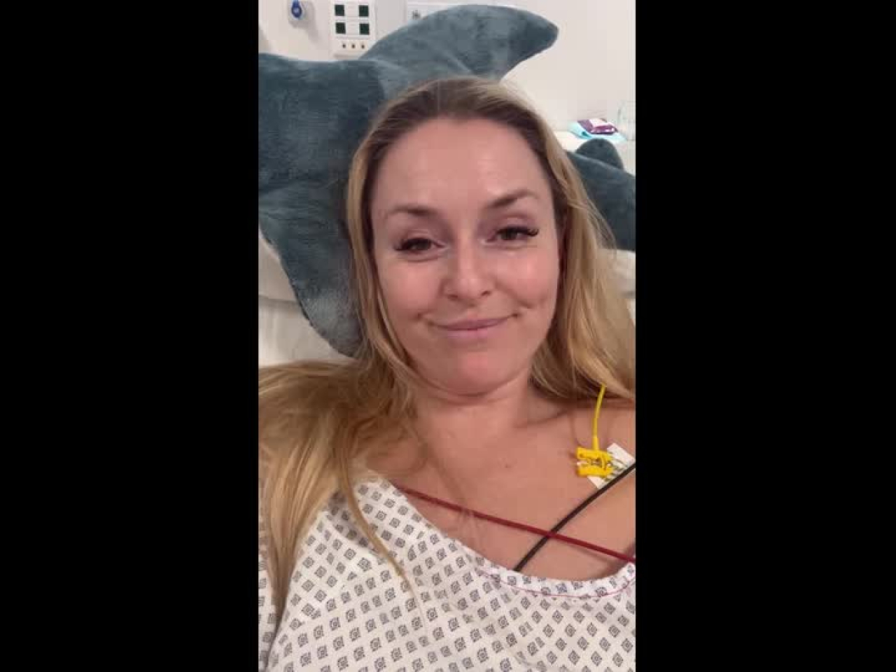 沃恩在社交平台報平安。（路透社）