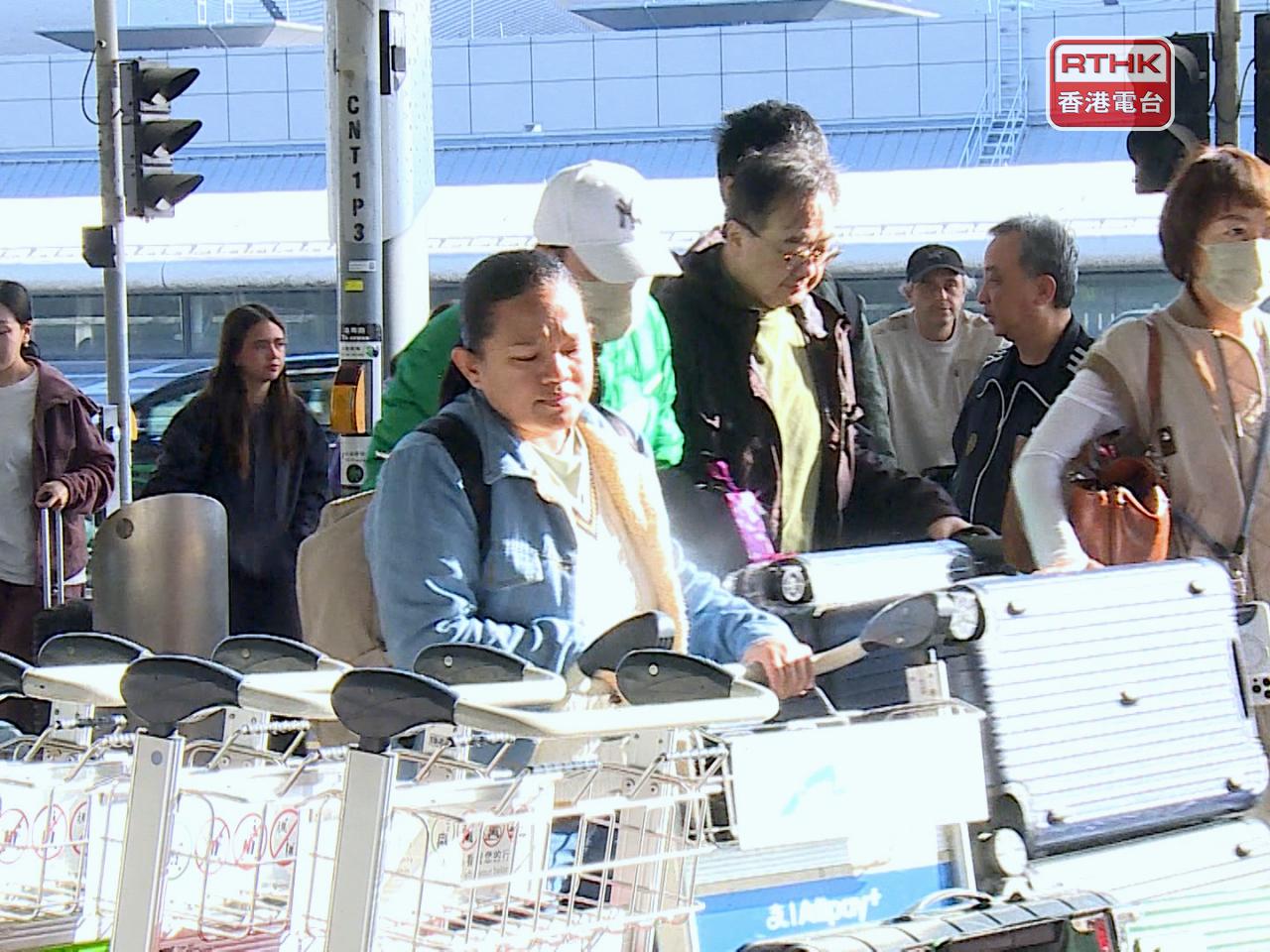 旅發局指1月訪港旅客約481萬人次。（港台圖片）