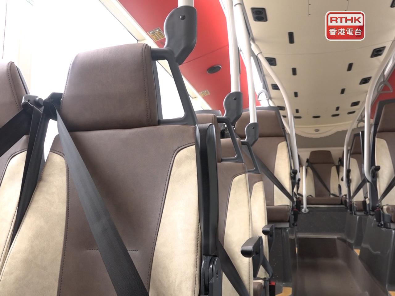 Transport chief Mable Chan says authorities will handle the issue relating to wearing seatbelts on buses with law, reason and compassion. File photo: RTHK