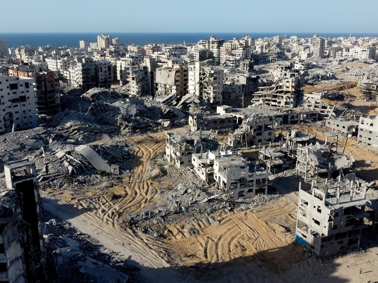 Donald Trump's 'Board of Peace' has pledged billions to help rebuild what's left of Gaza. File photo: Reuters