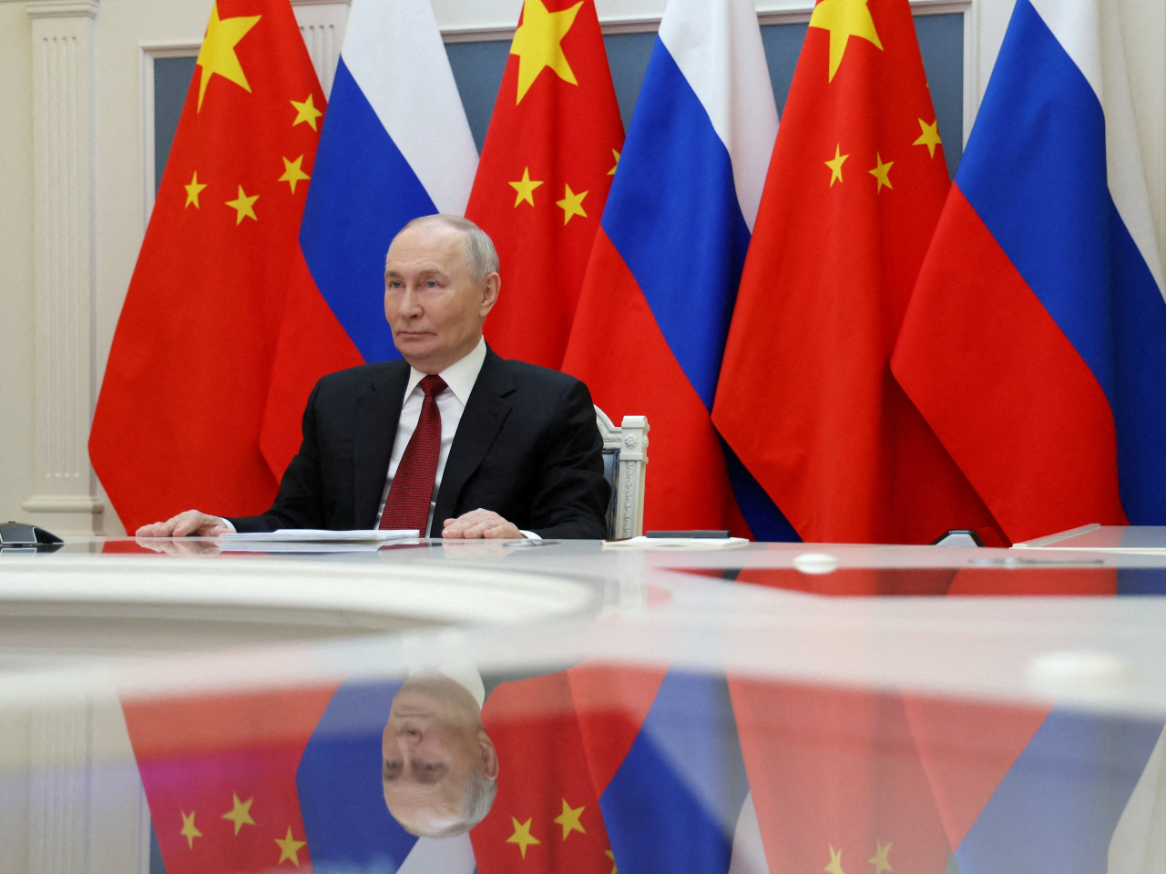 俄羅斯總統普京祝願中國人民幸福安康、萬事如意。（路透社資料圖片）