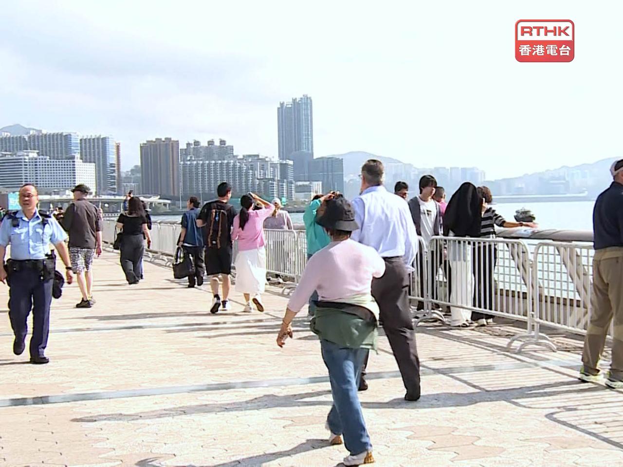 署方表示，當日會聯同相關部門的執法隊伍加強巡邏轄下多個場地，特別是人流眾多的地方。（張連登攝）