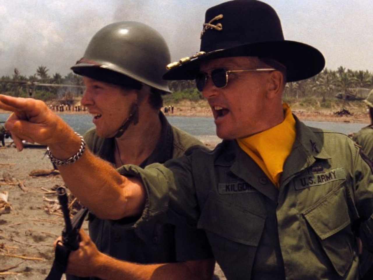 Robert Duvall as Lieutenant Colonel William Kilgore in the 1979 Vietnam War epic "Apocalypse Now". Photo: AFP