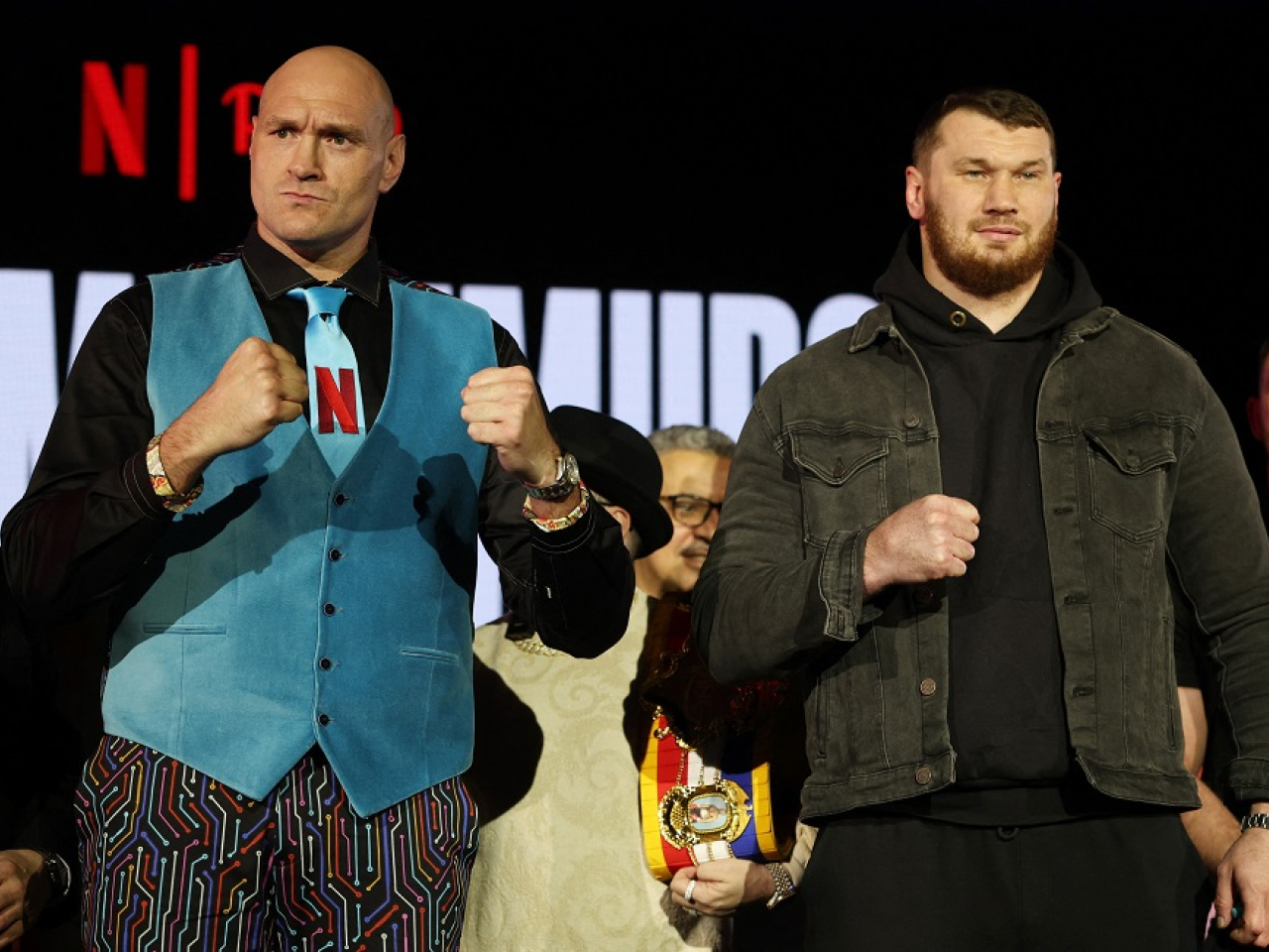 Tyson Fury will fight Arslanbek Makhmudov in north London on April 11. Photo: Reuters