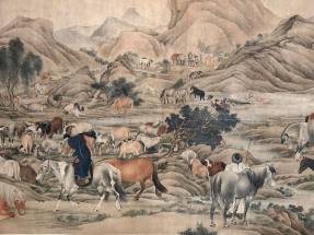 中大文物館舉辦馬年特別展覽　館藏包括晚清巨型畫作及馬具陶俑