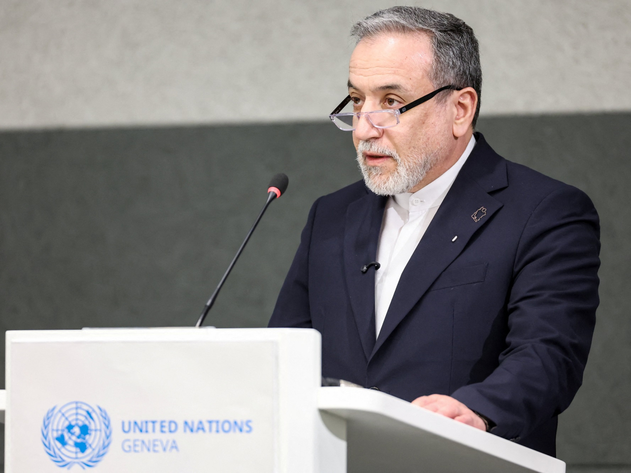 阿拉格齊表示，伊美雙方立場仍有差距，但談判前景變得清晰，形容是打開了新的機遇。（路透社）