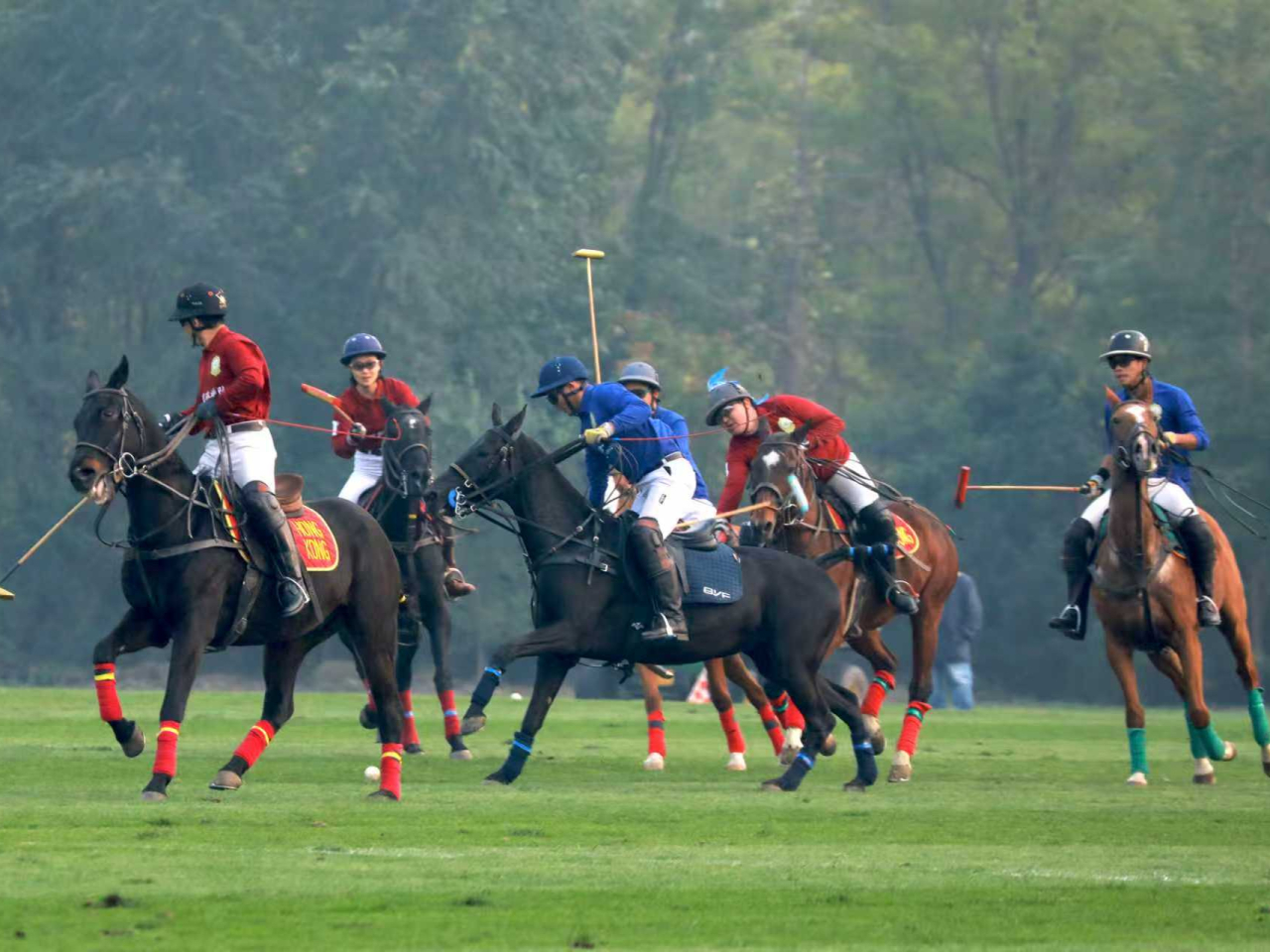 天津大學的馬球文化研究中心執行主任王婧嬋說，傳承馬球運動面對挑戰，計劃今年開放讓更多人觀賞。（受訪者提供）