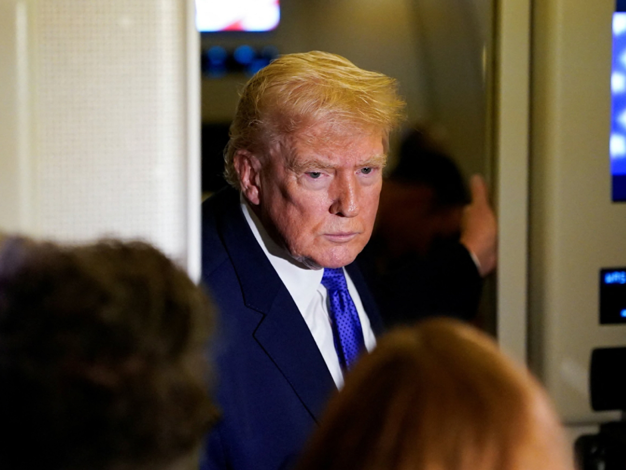 特朗普強調高關稅政策推動巨額投融資的成效。（路透社資料圖片）