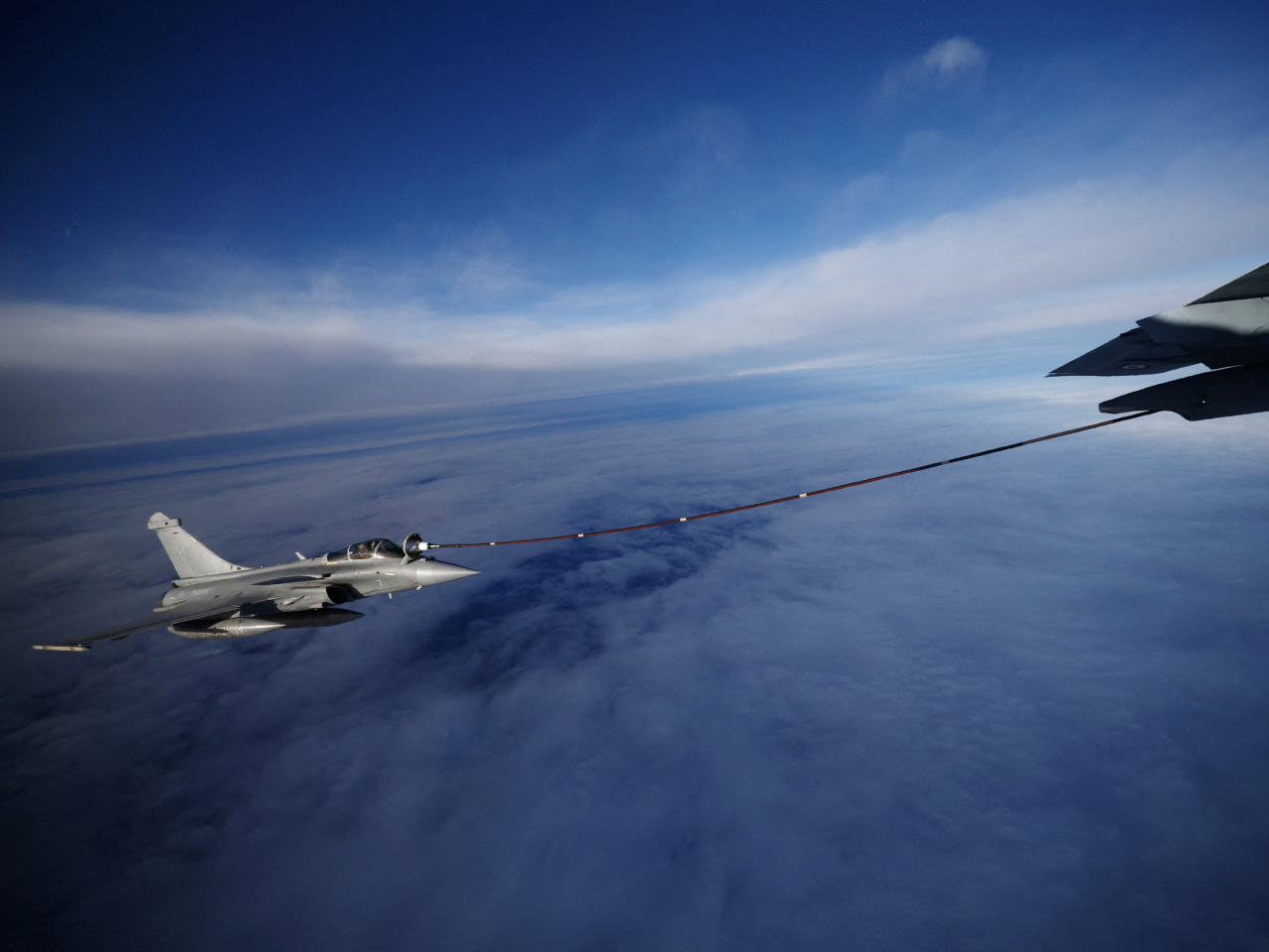 The Rafale fighter jet, pictured being refuelled in midair, is one of two types of plane targeted for replacement. File photo: Reuters