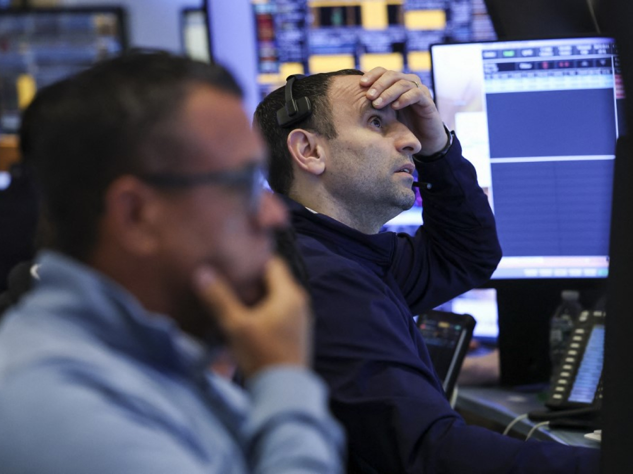 紐約股市上升，受人工智能相關股份帶動。（法新社）