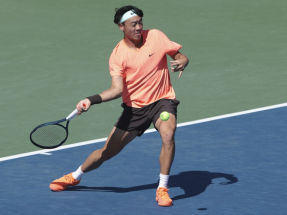 Coleman Wong converted 32 of 38 shots and only dropped his serve once to beat Brandon Nakashima 6-4, ⁠7-6 (4). File photo: AFP