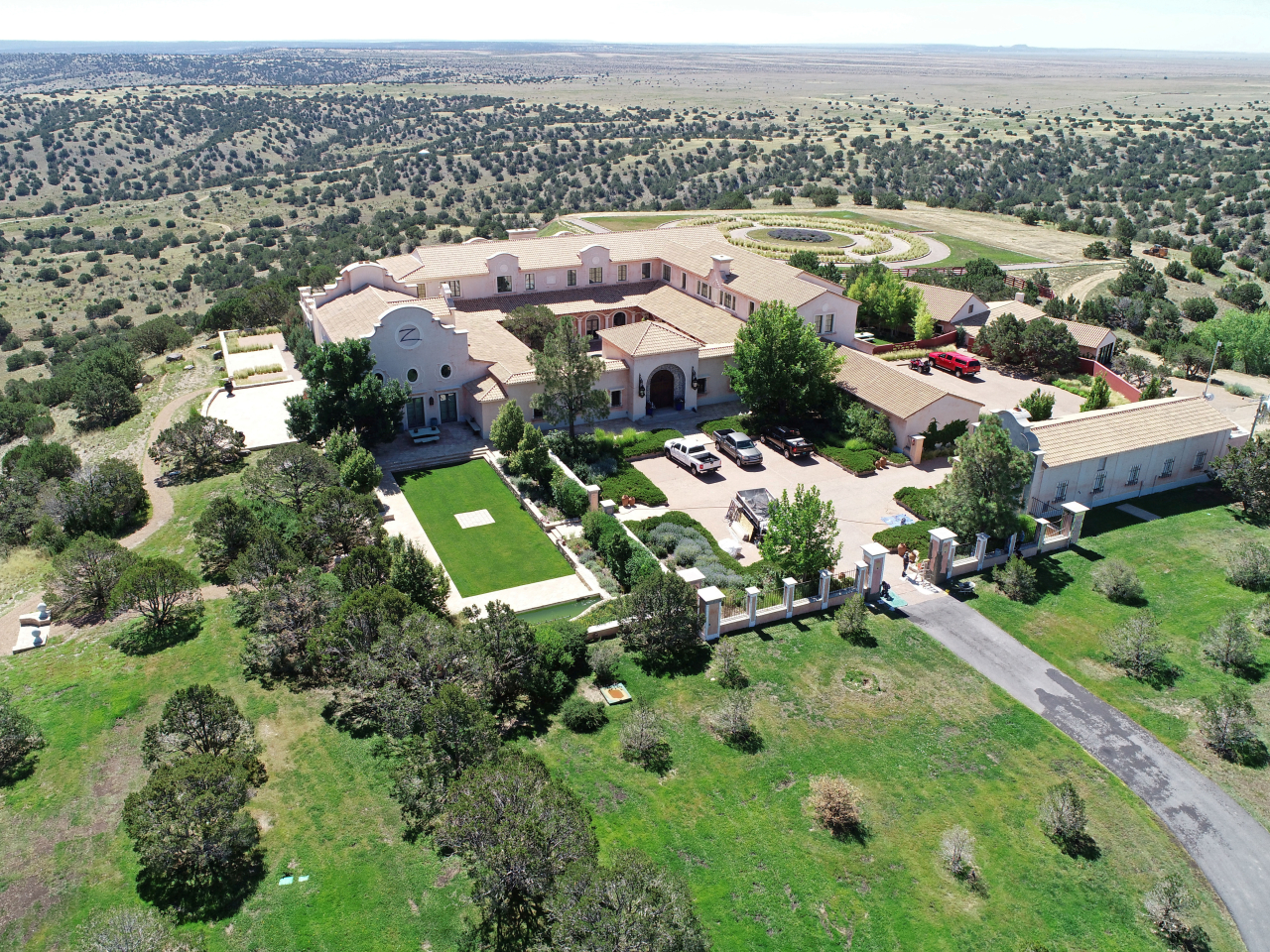A property in New Mexico that used to be part of sex offender Jeffrey Epstein's estate. File photo: Reuters