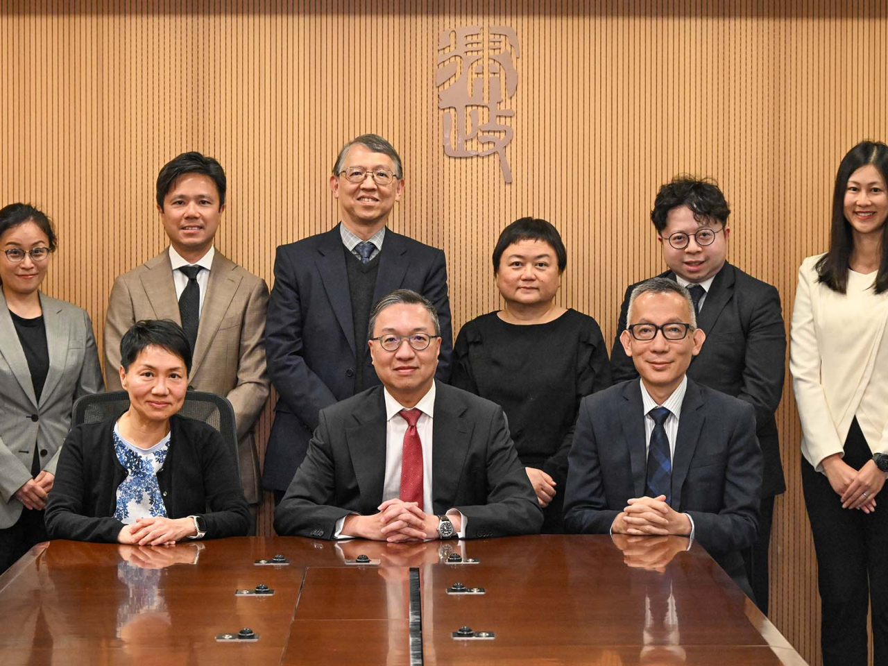 律政司對接「十五五」規劃高層預備小組，召開首次會議。（政府新聞處）