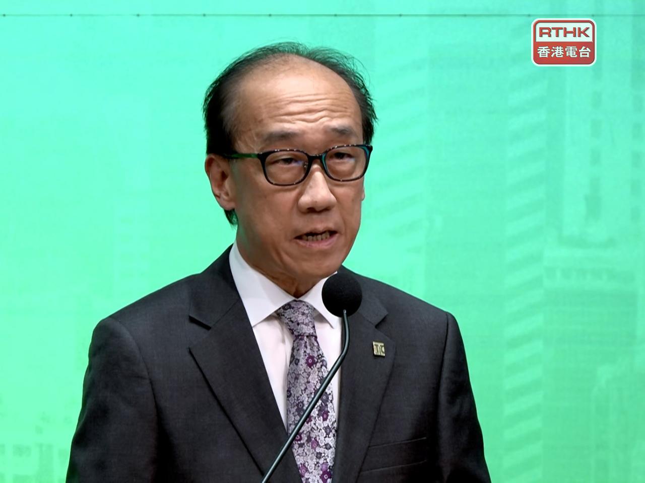 譚光舜表示，由年廿八至大年初四的6天，有約1800個內地旅行團來港。（港台圖片）