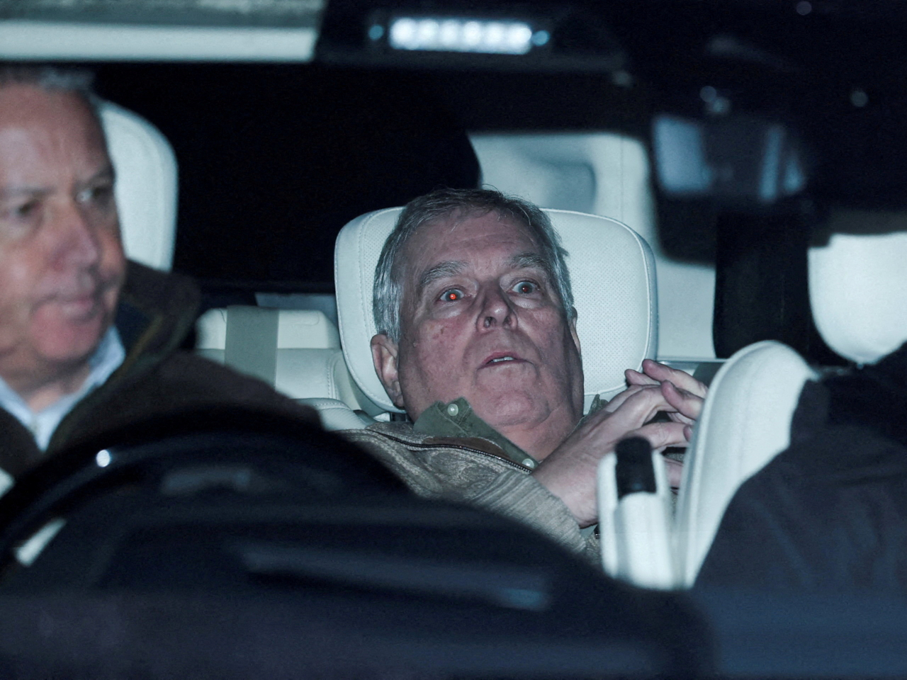 安德魯日前因為涉嫌公職人員不當行為被捕，其後獲釋。(路透社資料圖片)