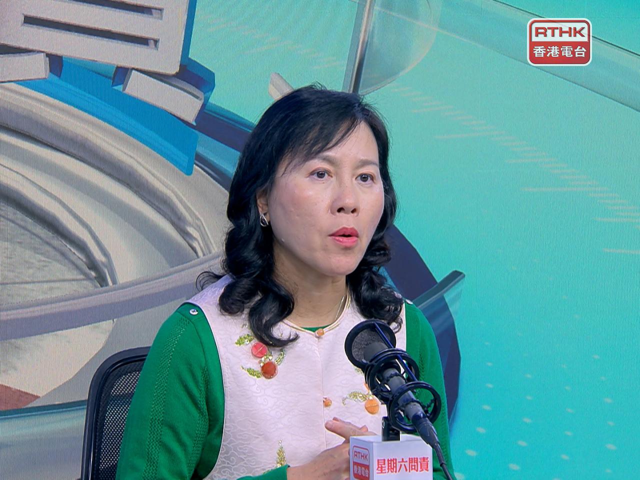 Transport Secretary Mable Chan said the daily usage almost reached a hundred, especially at the weekend. Photo: RTHK
