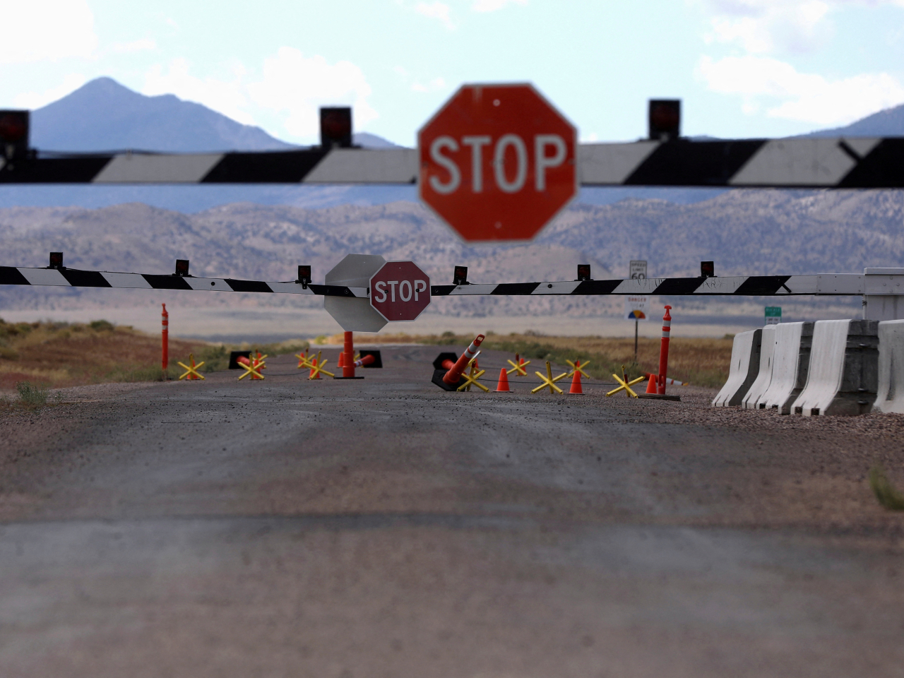 內華達州沙漠的第51區一直以來都充滿神秘感，長期籠罩外星人和不明飛行物體的各種陰謀論。(路透社資料圖片)