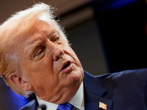 裁定意味著總統特朗普政府的關稅政策，受到重大挫折。（路透社）