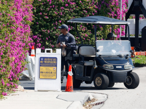 Donald Trump was not at his Mar-a-Lago resort at the time of the incident. Photo: Reuters