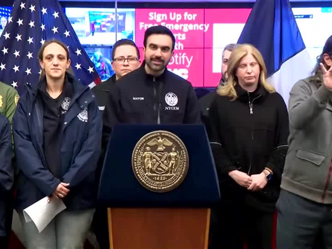 New York Mayor Zohran Mamdani says the city has not faced a storm like this in the last decade. Photo: Reuters