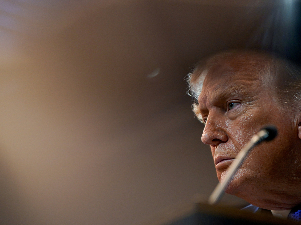 《紐約時報》報道，特朗普向顧問團隊表示，他傾向在未來數日對伊朗進行初步打擊。（路透社資料圖片）