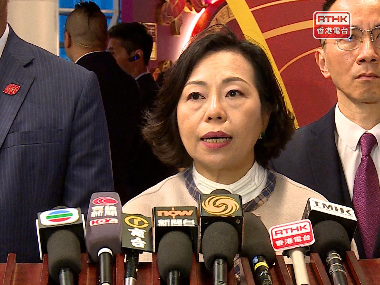 Alice Mak says Wang Chi House needs to undergo critical repairs and checks before residents can move back in. Photo: RTHK