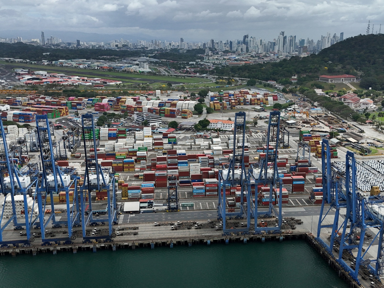 The Panama Maritime Authority has taken possession of two ports on the Panama Canal that a CK Hutchison subsidiary has run since 1997. Photo: Reuters