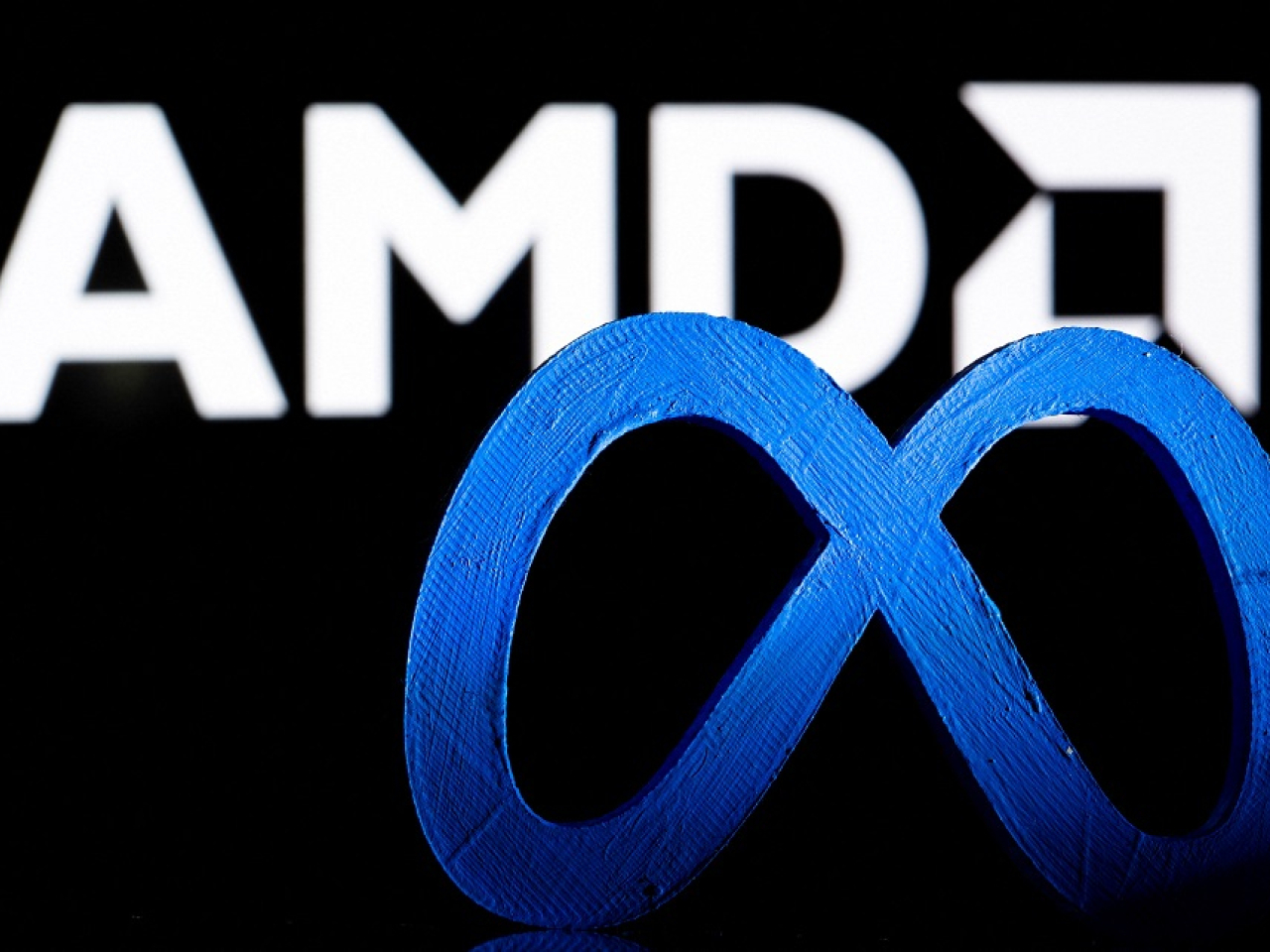 The Meta deal follows other major AI partnerships AMD has been striking as it seeks to gain ground on Nvidia, the AI chip powerhouse. Image: Reuters
