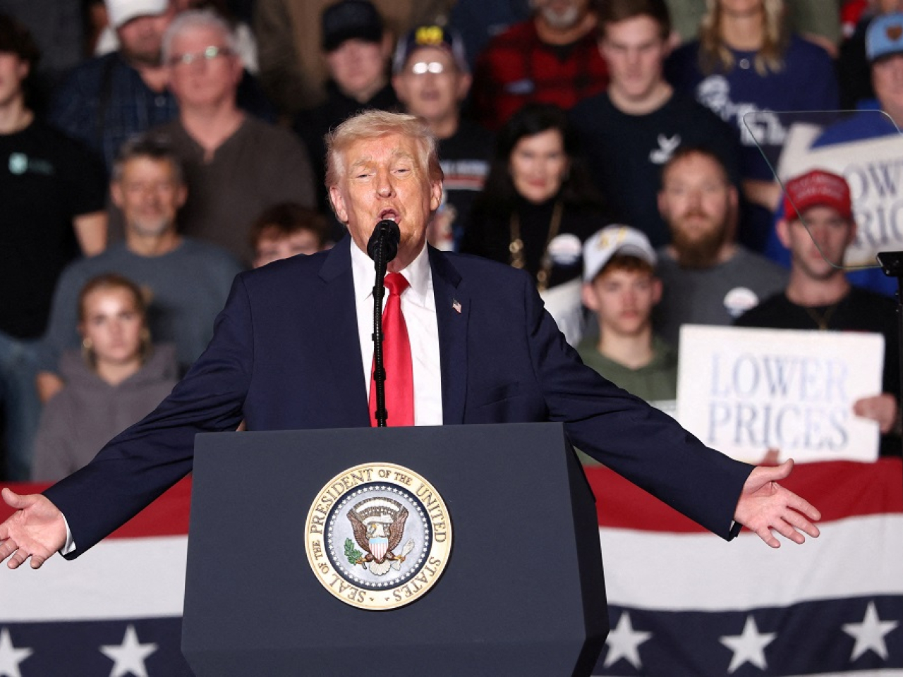 The 79-year-old Republican has warned that his speech is going to be long, "because we have so much to talk about." File photo: Reuters