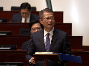 財政預算案｜陳茂波：稅收增加　預期今年香港經濟勢頭持續良好