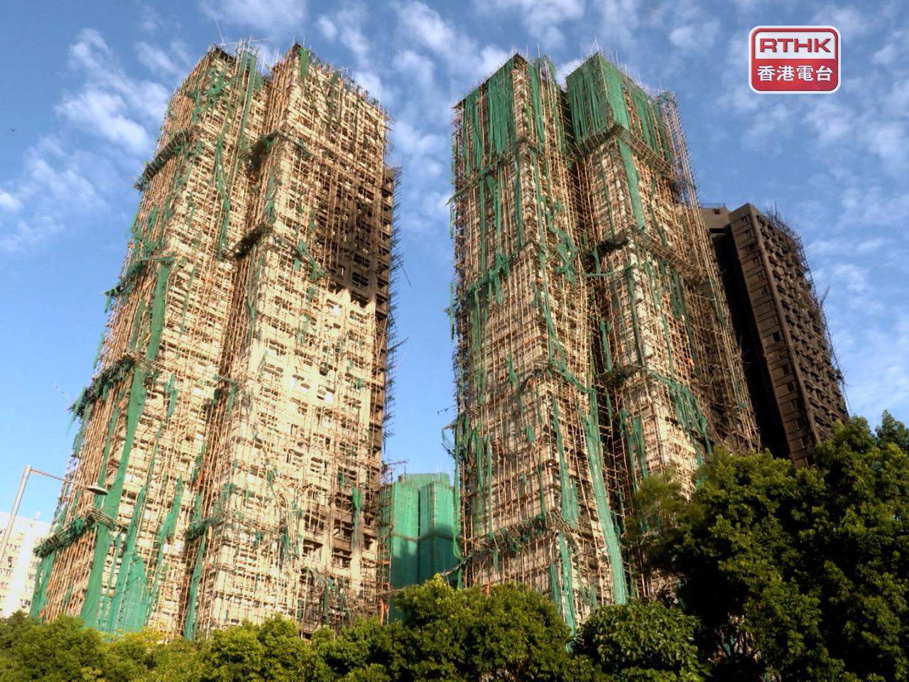 政府已為大埔火災受影響人士提供全方位支援，就早前公布後續的長遠居住安排，已預留40億元。（港台圖片）