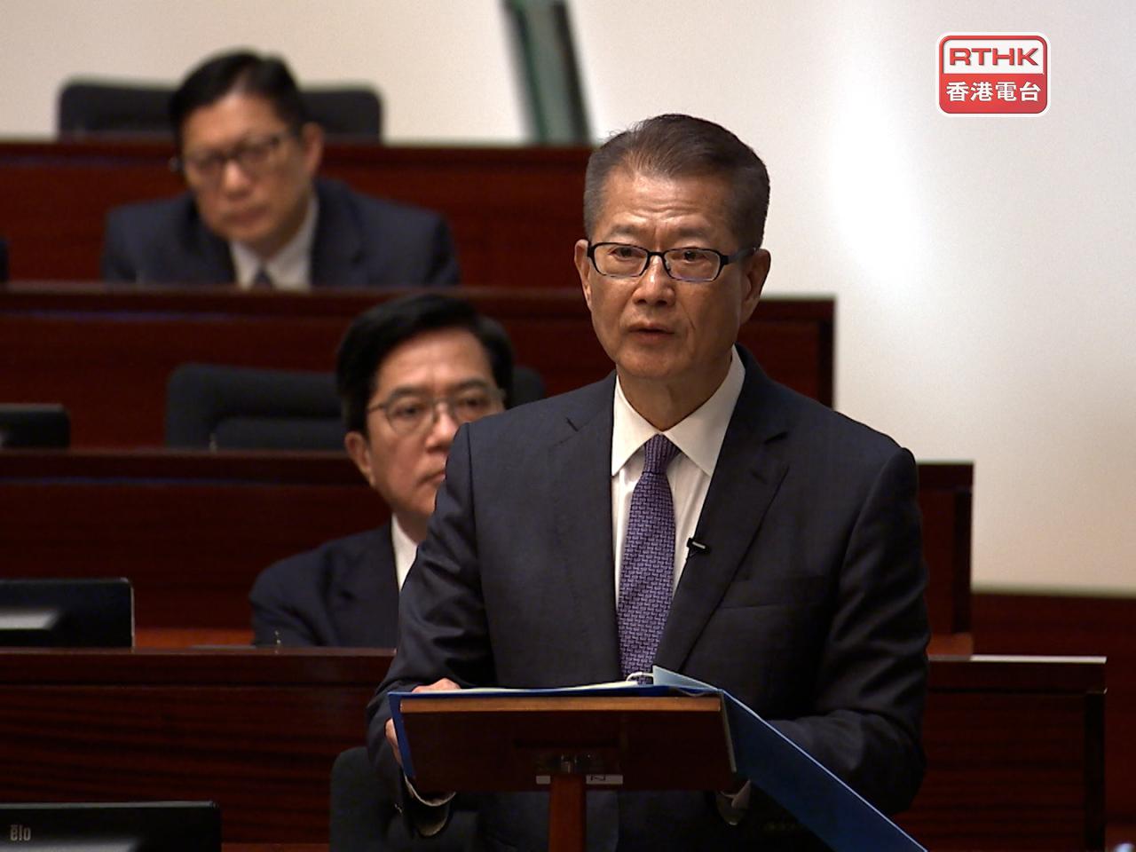 陳茂波表示，迅清結算年內會建立數字資產平台，支持數字債券發行和交收。