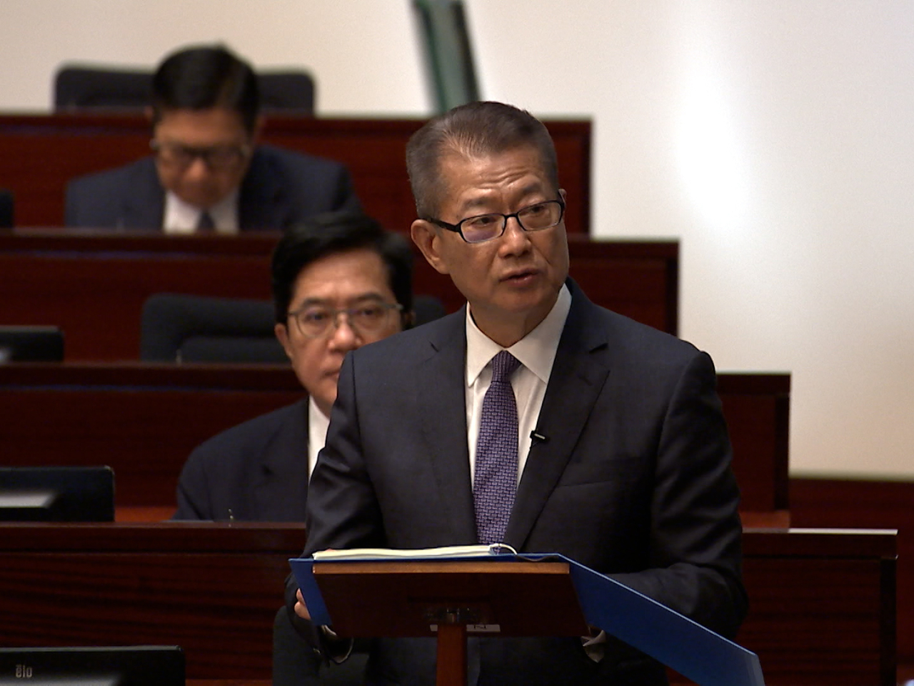 陳茂波表示，香港會聯同業界深耕東盟、中東市場，探索中亞、南亞及北非市場潛力，同時締結更多自貿協定和投資協定。