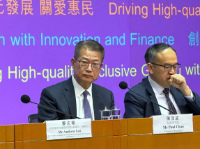 財政預算案｜陳茂波：研究後認為現時未必是合適時間再推消費券